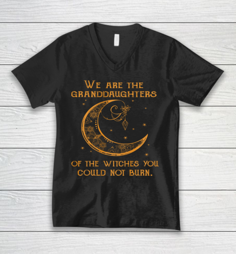 We Are the Granddaughters of the Witches You Could Not Burn V-Neck T-Shirt