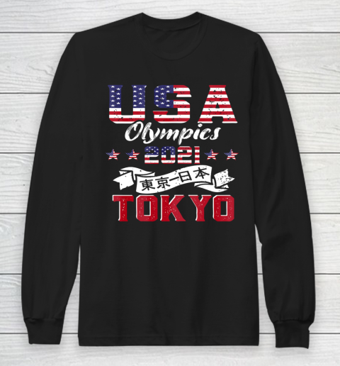 USA Olympic World Sports Team Tokyo Olympics 2021 Long Sleeve T-Shirt
