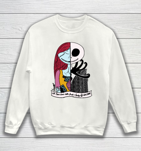 Jack and Sally  Blink 182 I Miss You Sweatshirt