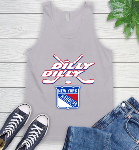 NHL New York Rangers Dilly Dilly Hockey Sports Tank Top 4
