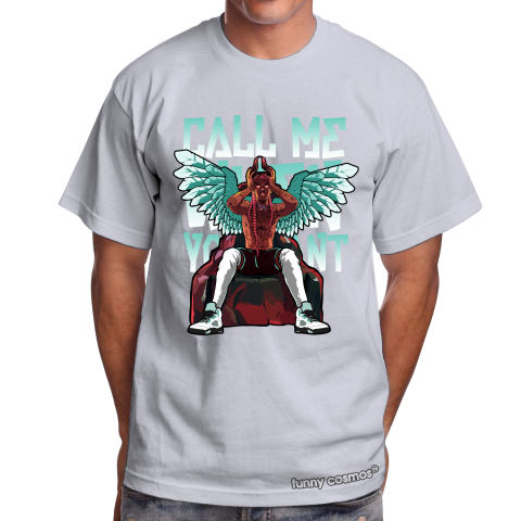 Air Jordan 5 Island Green Matching Sneaker Shirt Call Me When You Want White And Island Green Sneaker Black Tshirt
