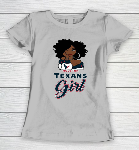 Houston Texans Girl NFL Women's T-Shirt 6
