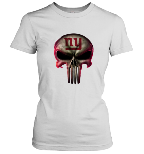New York Giants The Punisher Mashup Football Women's T-Shirt