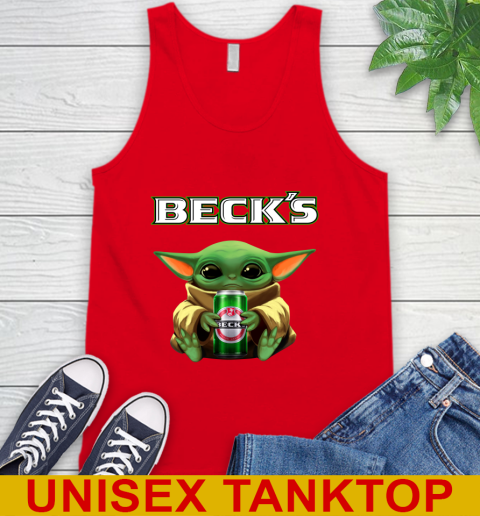 Star Wars Baby Yoda Hugs Beck's Beer Shirt 75