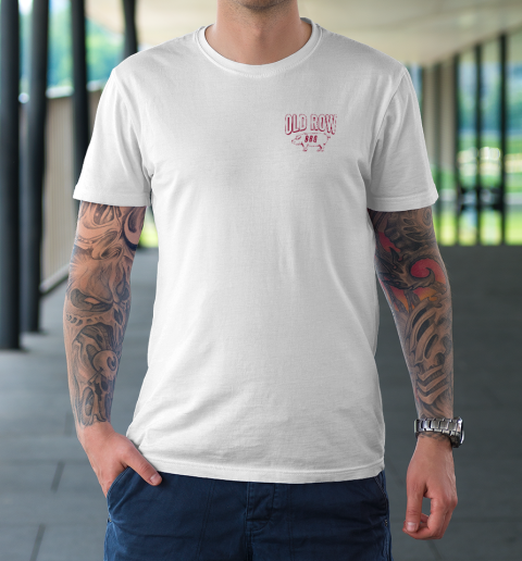 Old Row Smokin' Meats And Clapping Cheeks Funny BBQ T-Shirt