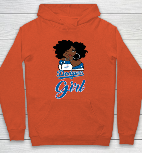 Los Angeles Dodgerss Girl MLB Hoodie 5