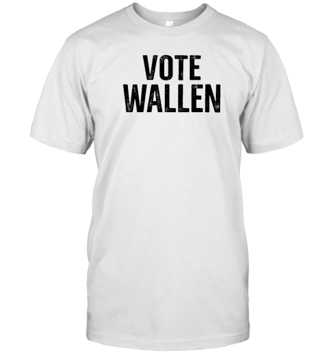 Stacy Blythe Wearing Vote Wallen T