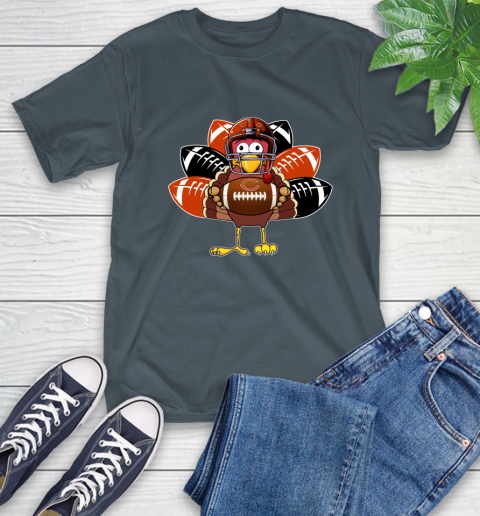 Chicago Bears Turkey Thanksgiving Day T-Shirt 9