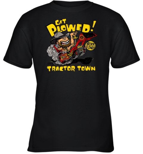 Tan Brock Lesnar Tractor Town Youth T-Shirt