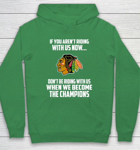 NHL Chicago Blackhawks Hockey We Become The Champions Hoodie 5
