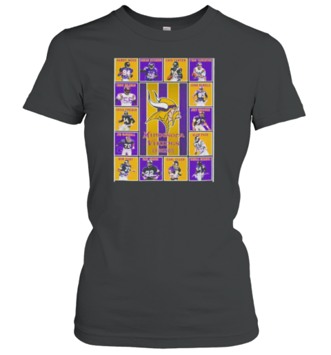 Minnesota Vikings Legends Players Blanket Women's T-Shirt