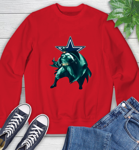 NFL Batman Football Sports Dallas Cowboys Sweatshirt 10