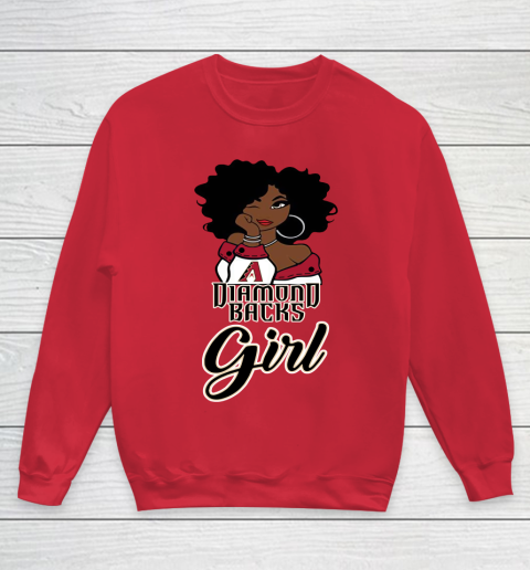 Arizona Diamondbacks Girl MLB Youth Sweatshirt 9