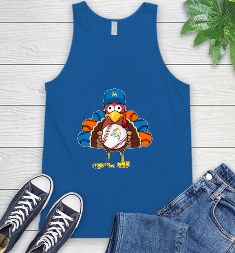 Miami Marlins Turkey thanksgiving Tank Top 5