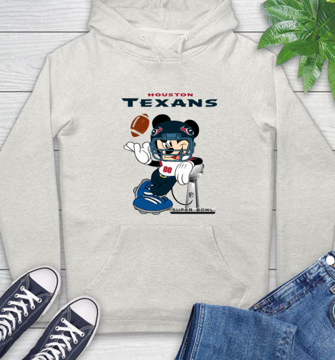 NFL Houston Texans Mickey Mouse Disney Super Bowl Football T Shirt Hoodie 12