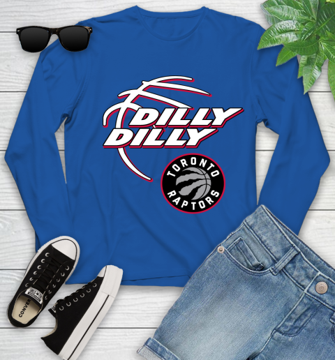 NBA Toronto Raptors Dilly Dilly Basketball Sports Youth Long Sleeve 9