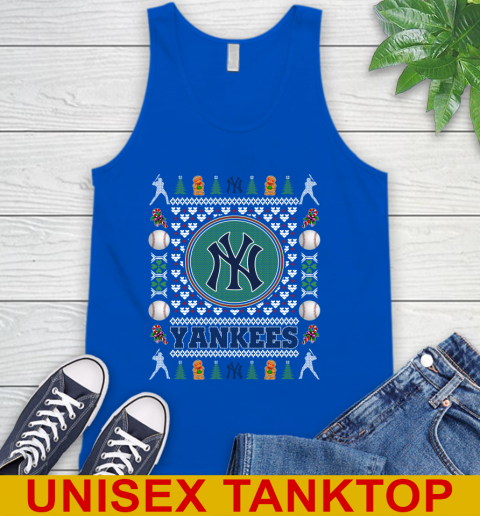 New York Yankees Merry Christmas MLB Baseball Loyal Fan Tank Top 4