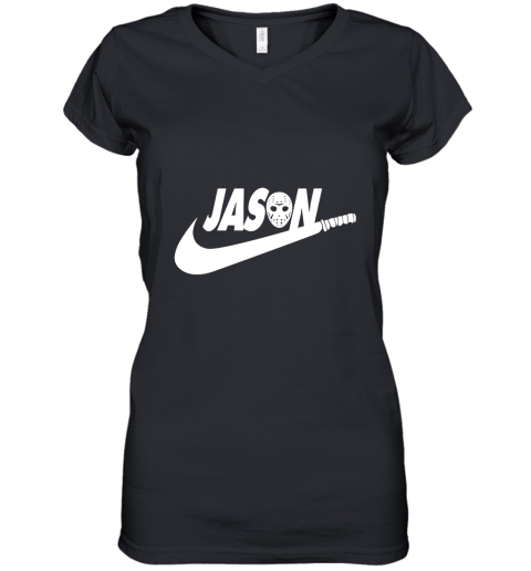 Jason Nike Women's V-Neck T-Shirt