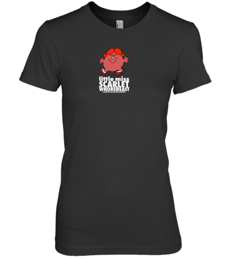 Small Town Murder Little Miss Scarlet Whorebeast Small Town Murder Podcast Premium Women's T