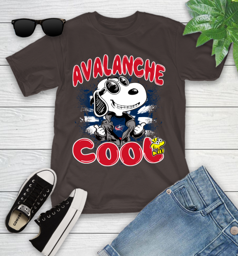 NHL Hockey Columbus Blue Jackets Cool Snoopy Shirt Youth T-Shirt 6