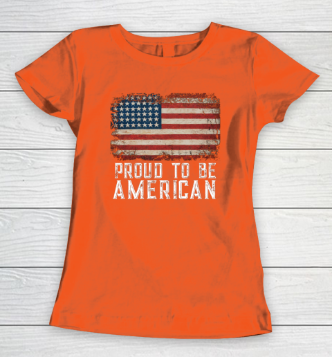 Proud American Patriotic USA Flag Women's T-Shirt 3