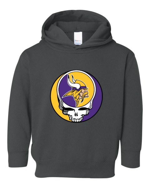 Minnesota Vikings x Grateful Dead Toddler Pullover Fleece Hoodie