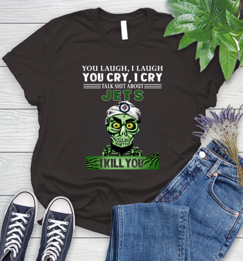 NHL Talk Shit About Winnipeg Jets I Kill You Achmed The Dead Terrorist Jeffrey Dunham Hockey Women's T-Shirt 11