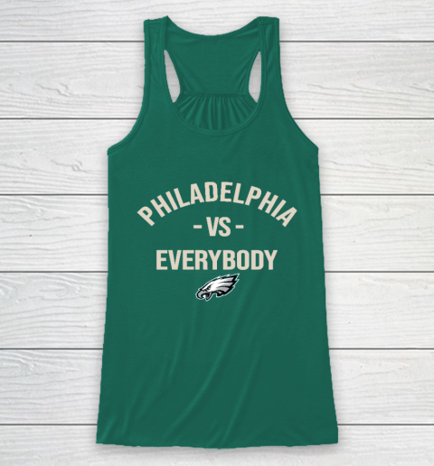 Philadelphia Eagles Vs Everybody Racerback Tank 5