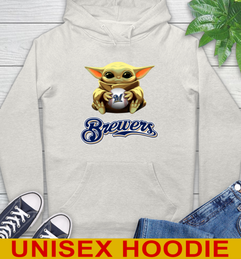 MLB Baseball Milwaukee Brewers Star Wars Baby Yoda Shirt 24