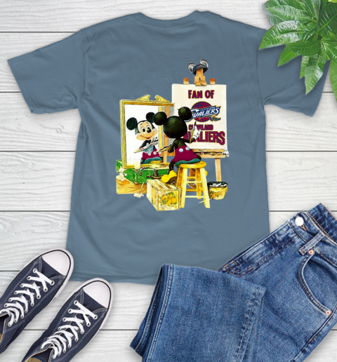 NBA Basketball Cleveland Cavaliers Mickey Drawing Shirt 9