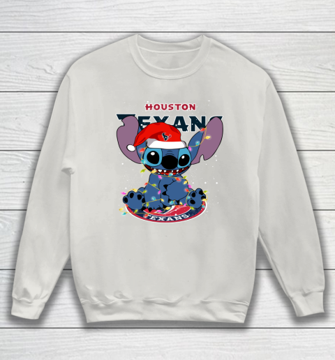 Houston Texans NFL Football noel stitch Christmas Sweatshirt 8