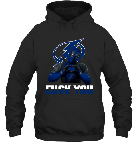 NHL Tampa Bay Lightning Deadpool Love You Fuck You Hockey Sports TRFEO7nSPnq hoodie 23 95 151514 front black