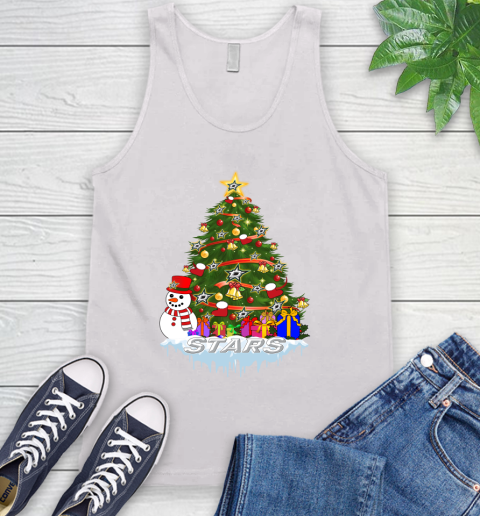 Dallas Stars Merry Christmas NHL Hockey Sports Tank Top