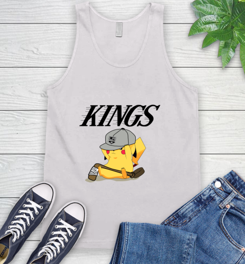 NHL Pikachu Hockey Sports Los Angeles Kings Tank Top