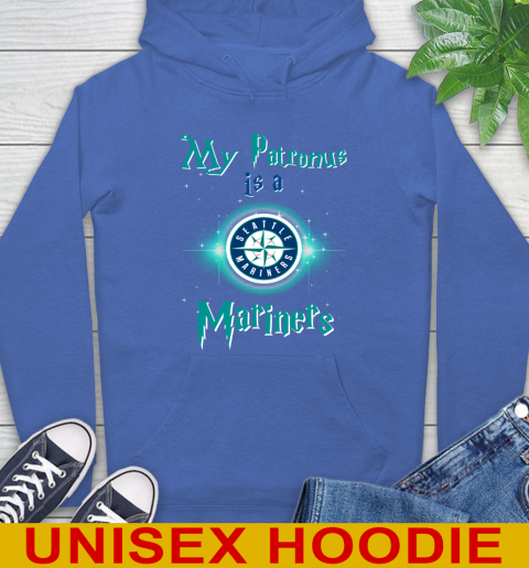 MLB Baseball Harry Potter My Patronus Is A Seattle Mariners Hoodie 9