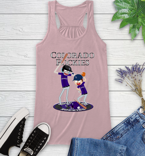 MLB Colorado Rockies Rick And Morty Baseball 47