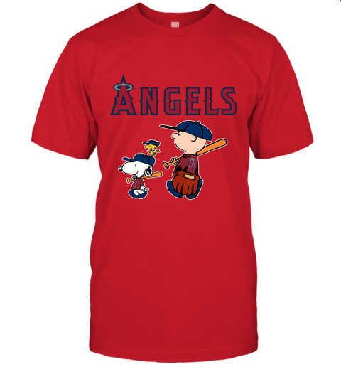 Los Angeles Angels Shirt Women's XS Red 3/4 Sleeve MLB
