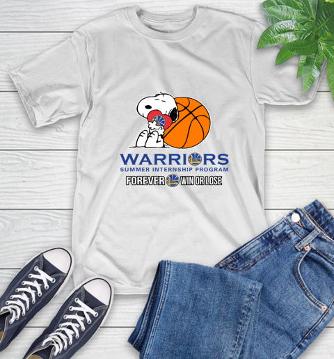 NBA The Peanuts Movie Snoopy Forever Win Or Lose Basketball Golden State Warriors_000
