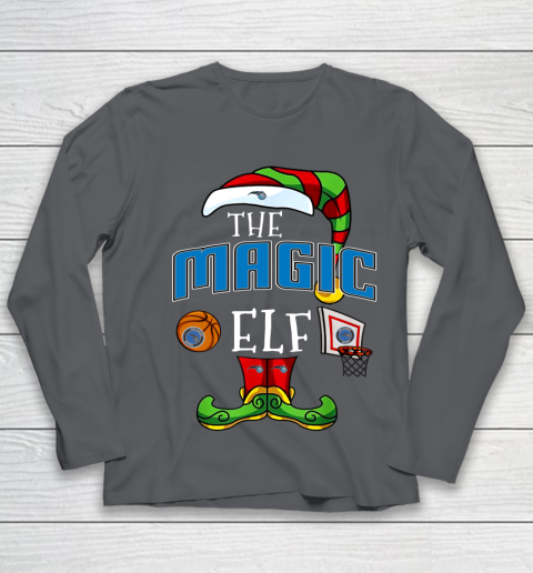 Orlando Magic Christmas ELF Funny NBA Youth Long Sleeve 6