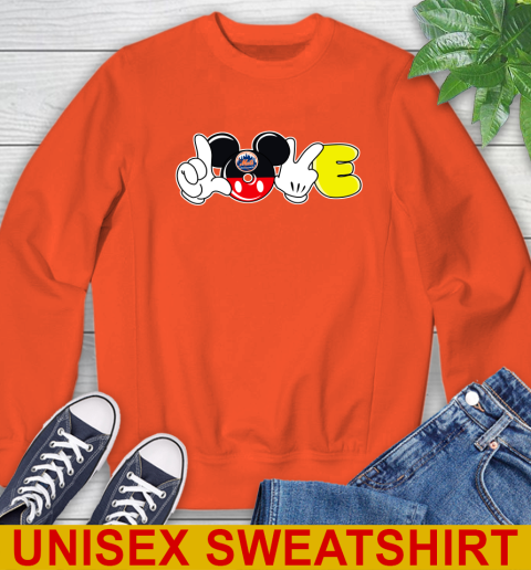 New York Mets MLB Baseball Love Mickey Disney Sports Sweatshirt 4