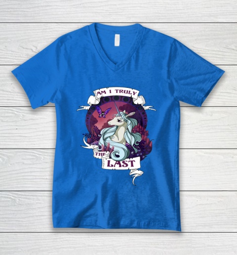 I am truly the last unicorn V-Neck T-Shirt 5