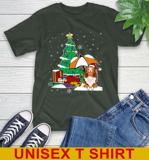 Sheltie Christmas Dog Lovers Shirts 147