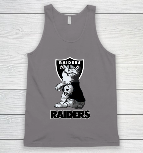 NFL Football My Cat Loves Oakland Raiders Tank Top 7 NFL Football My Cat Loves Oakland Raiders Tank Top - Image 7