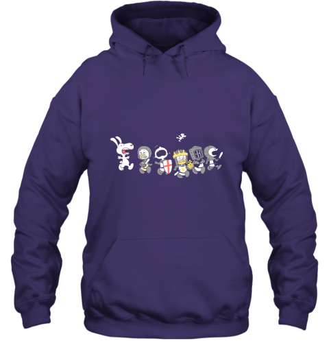 qlm0 the killer rabbit of caerbannog monty python snoopy shirts hoodie 23 front purple