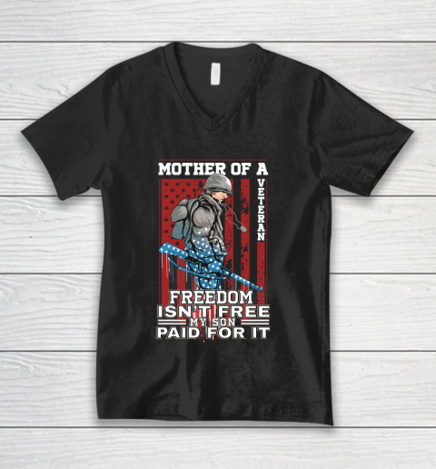 Veteran Freedom Isn't Free V-Neck T-Shirt