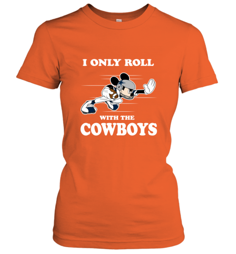 Mickey Mouse I Only Roll With San Francisco 49ers T-Shirt - T