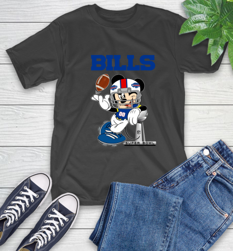 NFL Buffalo Bills Mickey Mouse Disney Super Bowl Football T Shirt T-Shirt 2