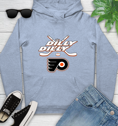 NHL Philadelphia Flyers Dilly Dilly Hockey Sports Youth Hoodie 10