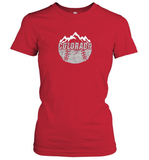 lyvn new colorado baseball rocky mountains ladies t shirt 20 front red
