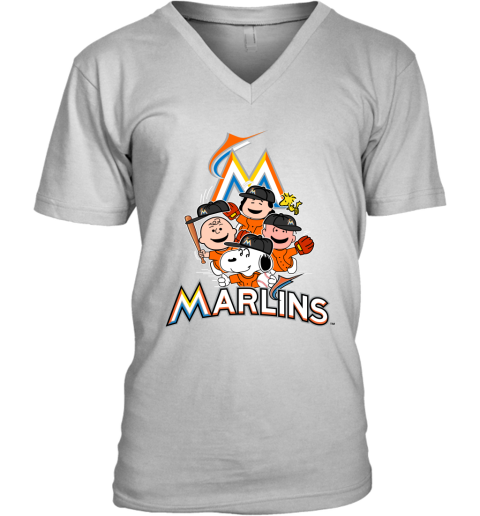 MLB Miami Marlins Snoopy Charlie Brown Woodstock The Peanuts Movie